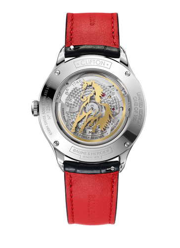 Baume & Mercier Clifton Blue 10839 -Year of the Fire Horse Limited Edition
