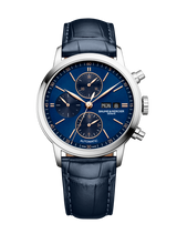 Load image into Gallery viewer, Baume &amp; Mercier Classima Chronograph Blue -42mm 10784
