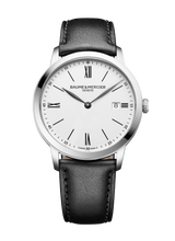 Load image into Gallery viewer, Baume &amp; Mercier Classima 10884 -40mm Quartz on black leather