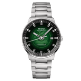 MIDO COMMANDER GRADIENT GREEN DIAL ON BRACELET