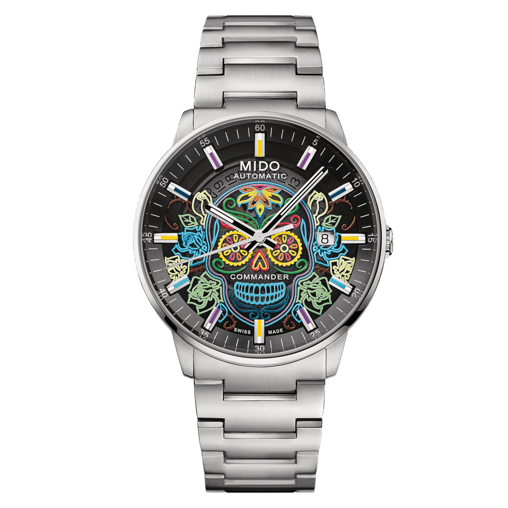 Mido Commander Gradient Catrines Limited Edition with 2 Extra Straps
