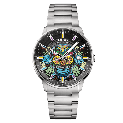 Mido Commander Gradient Catrines Limited Edition with 2 Extra Straps