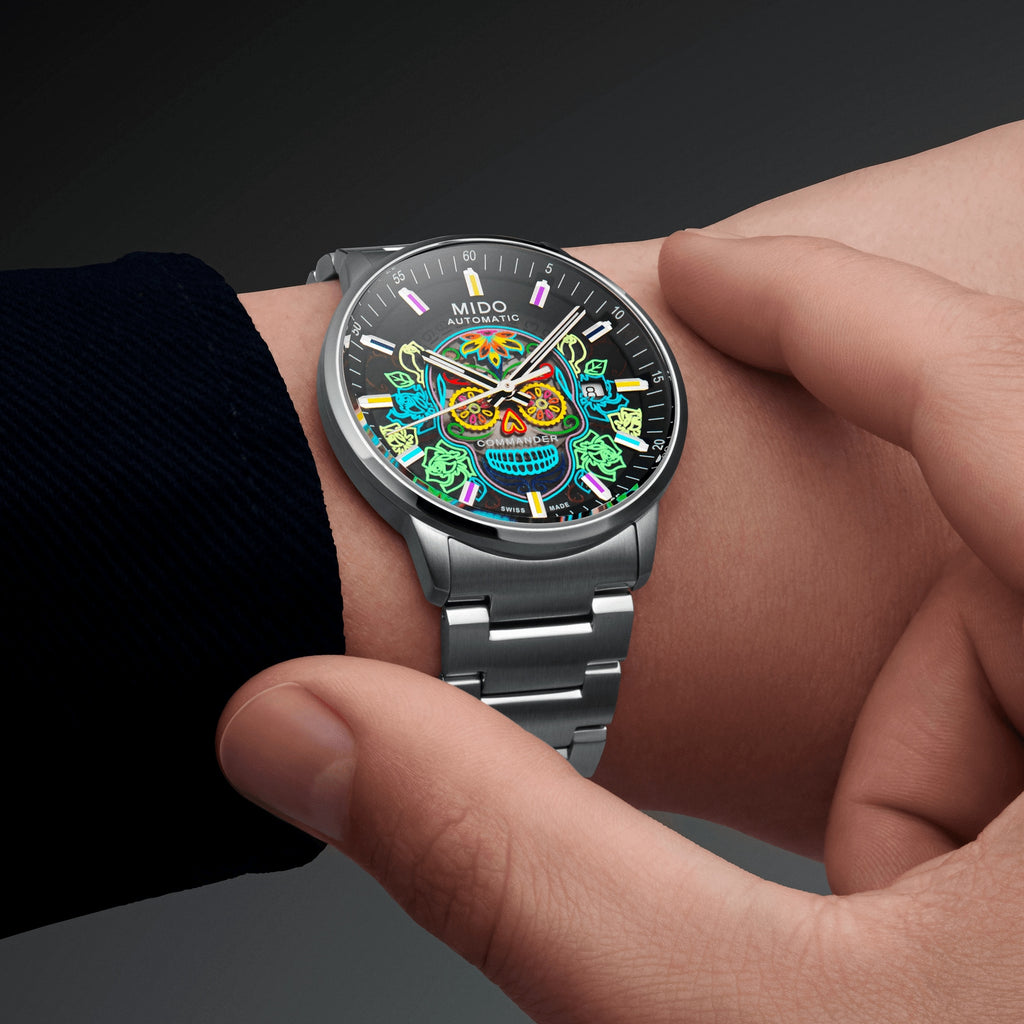 Mido Commander Gradient Catrines Limited Edition with 2 Extra Straps