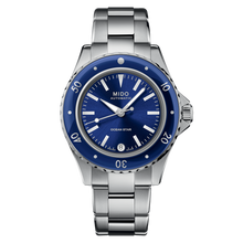 Load image into Gallery viewer, MIDO OCEAN STAR 36.5mm BLUE ON BRACELET
