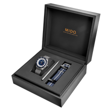 Load image into Gallery viewer, MIDO OCEAN STAR GMT BLUE -SPECIAL EDITION WITH 1 EXTRA NATO STRAP