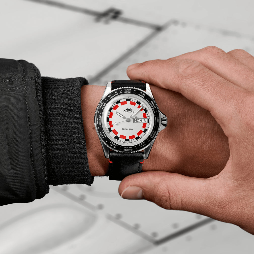 MIDO OCEAN STAR WORLDTIMER