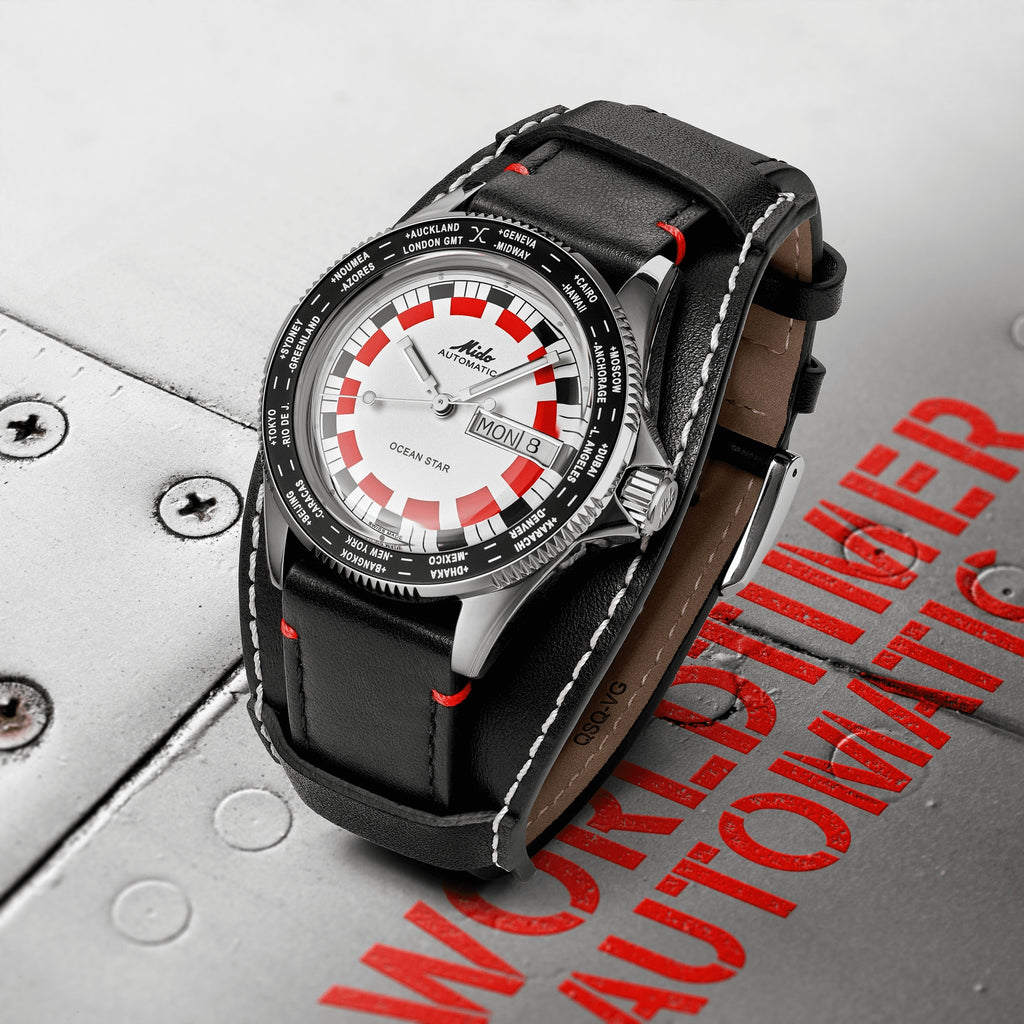 MIDO OCEAN STAR WORLDTIMER