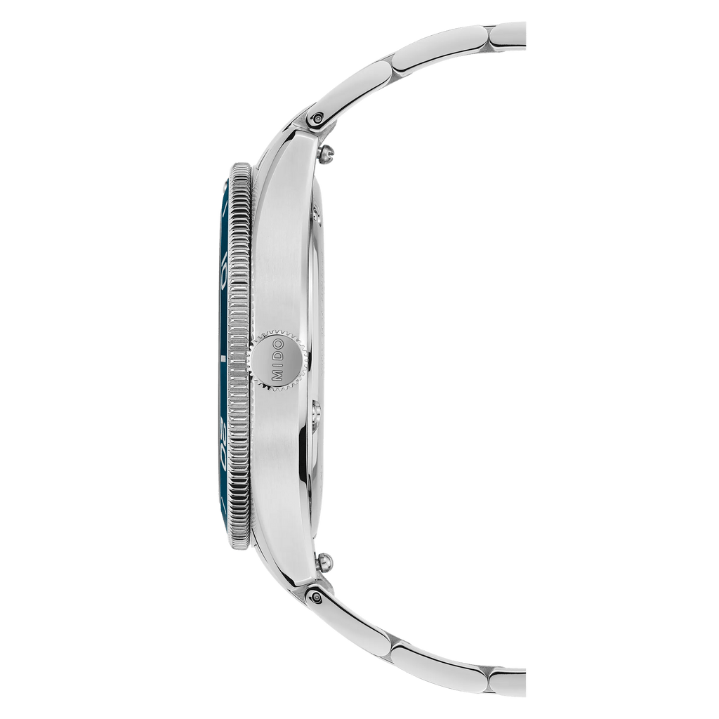Mido Ocean Star 39mm Blue Special edition (1 Extra Strap)