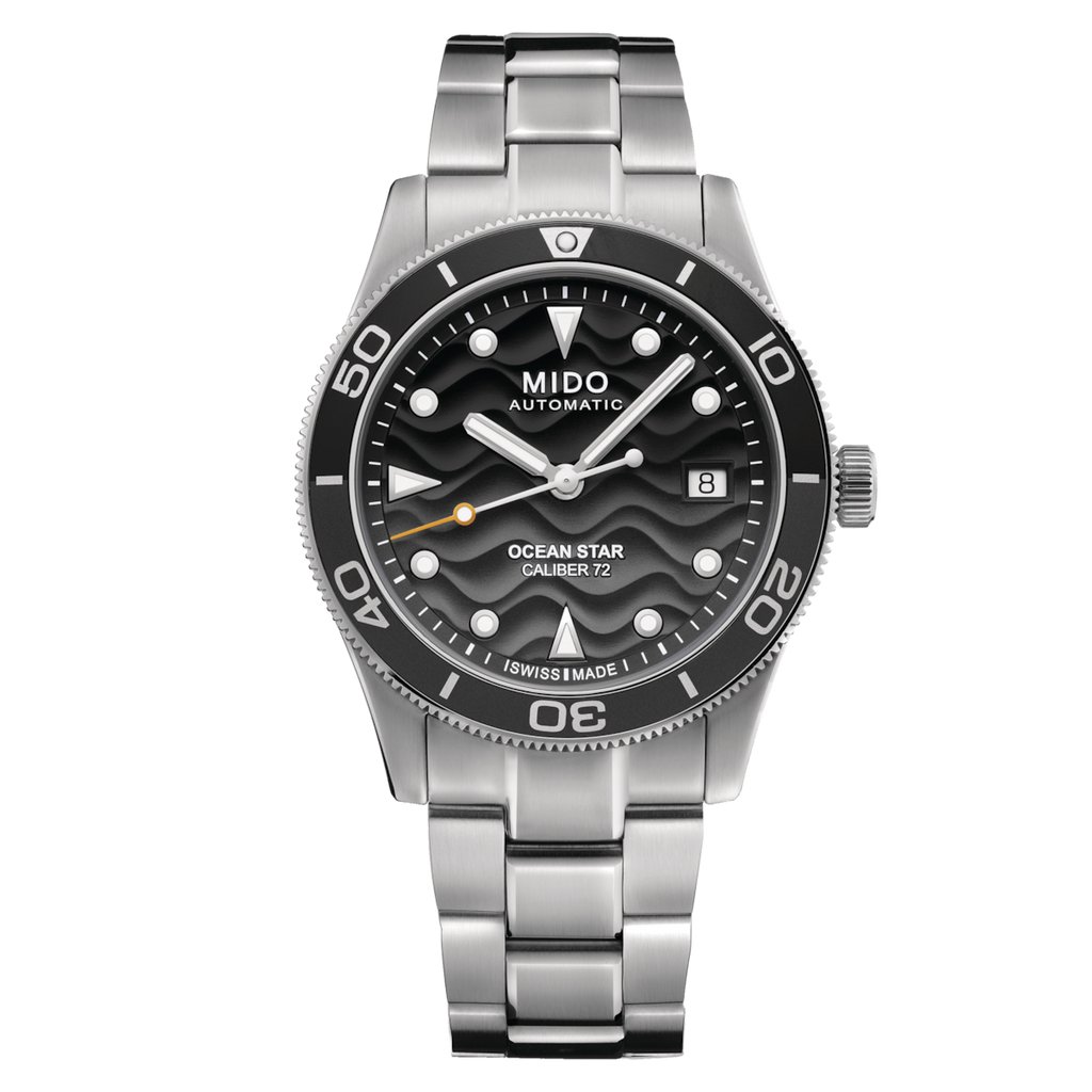 MIDO OCEAN STAR 39mm Grey Gradient on Bracelet