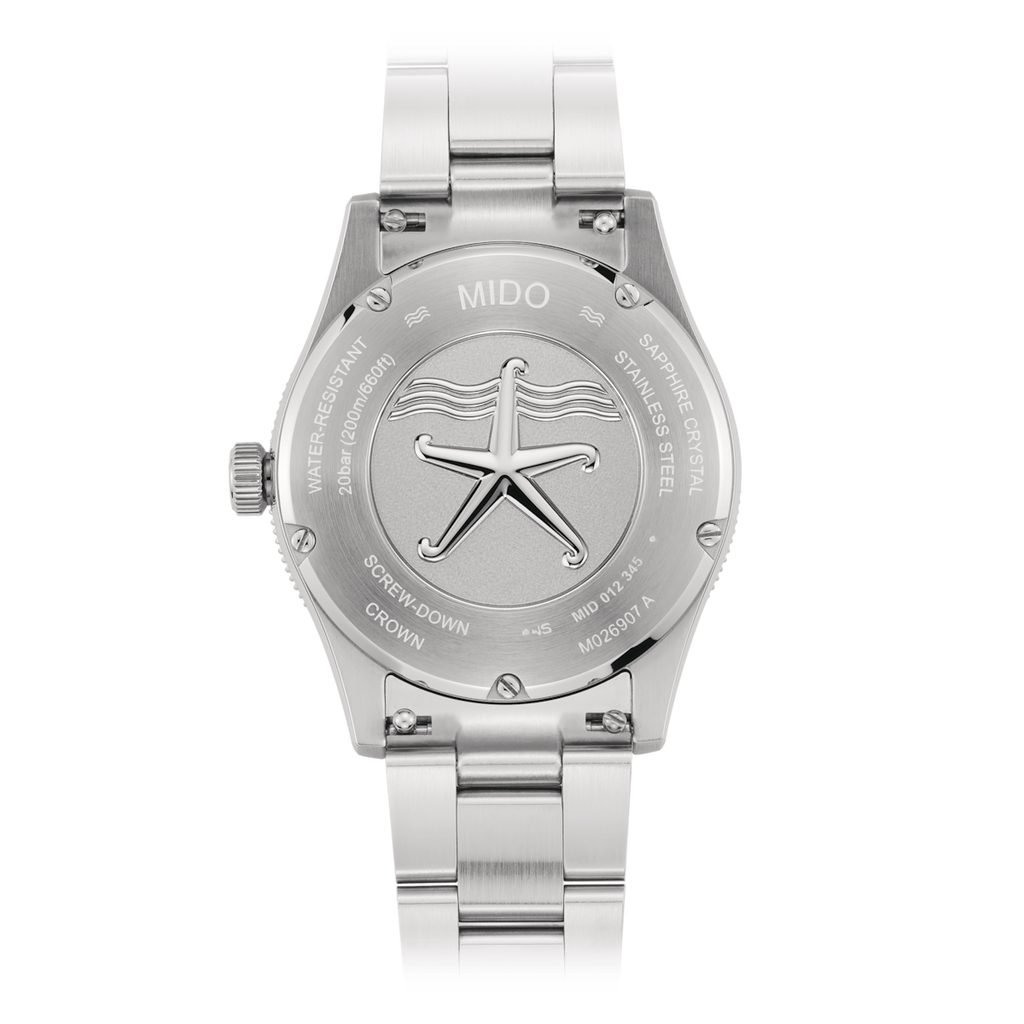 MIDO OCEAN STAR 39mm Grey Gradient on Bracelet