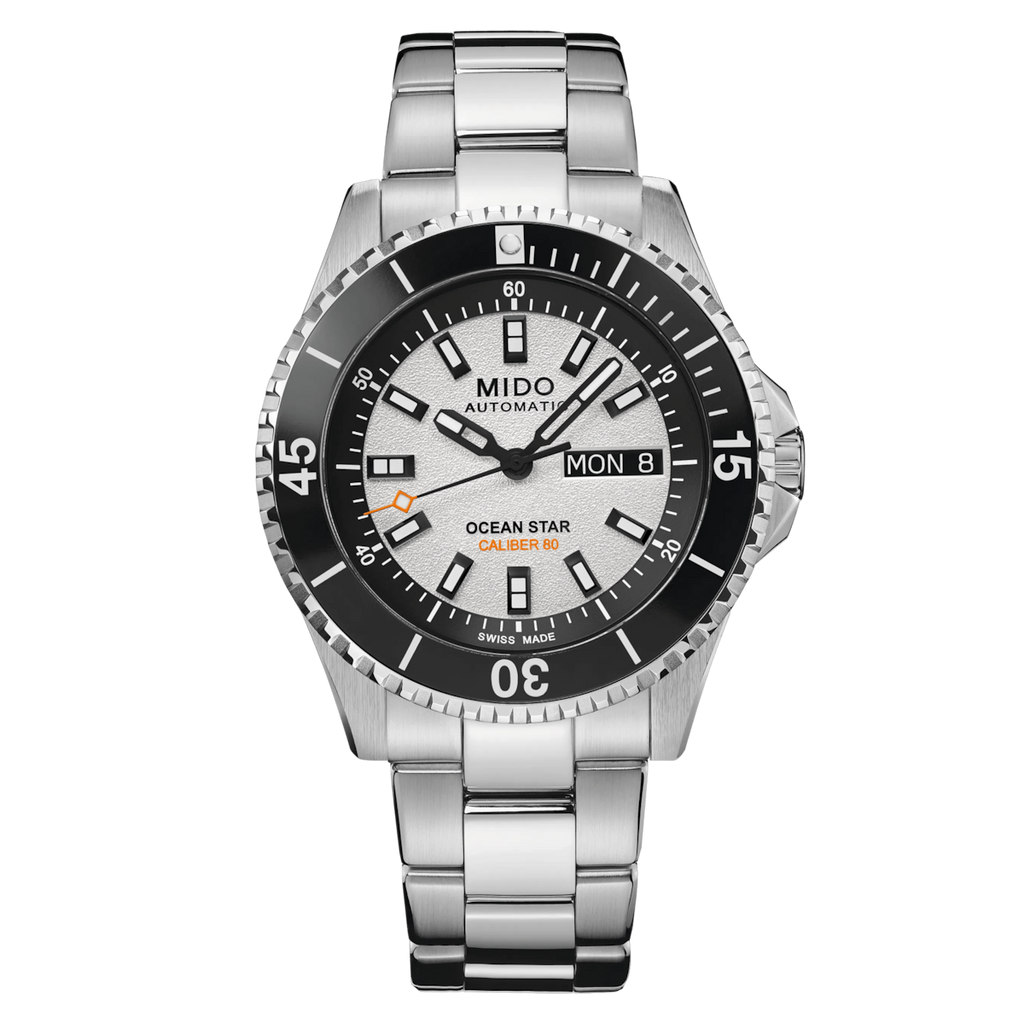 MIDO OCEAN STAR 41mm -White on Bracelet