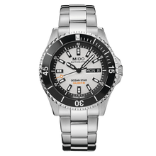 Load image into Gallery viewer, MIDO OCEAN STAR 41mm -White on Bracelet