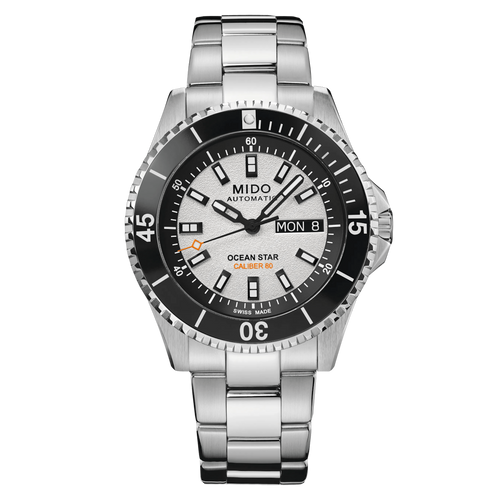 MIDO OCEAN STAR 41mm -White on Bracelet