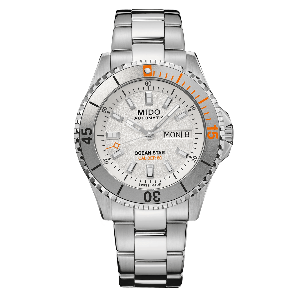 MIDO OCEAN STAR 41mm - Silver Dial on Bracelet