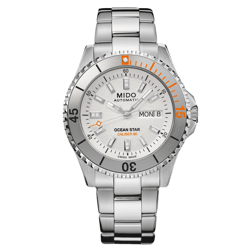 MIDO OCEAN STAR 41mm - Silver Dial on Bracelet