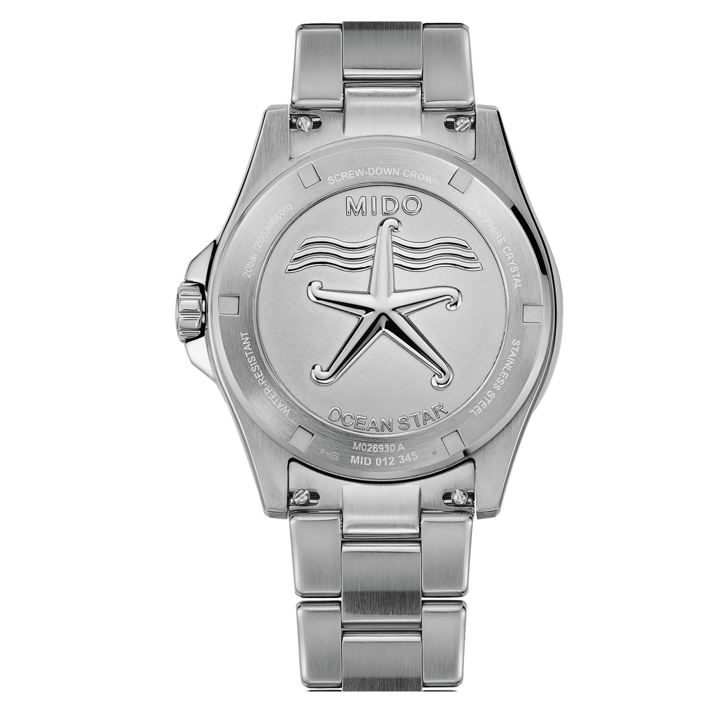 MIDO OCEAN STAR 41mm - Silver Dial on Bracelet