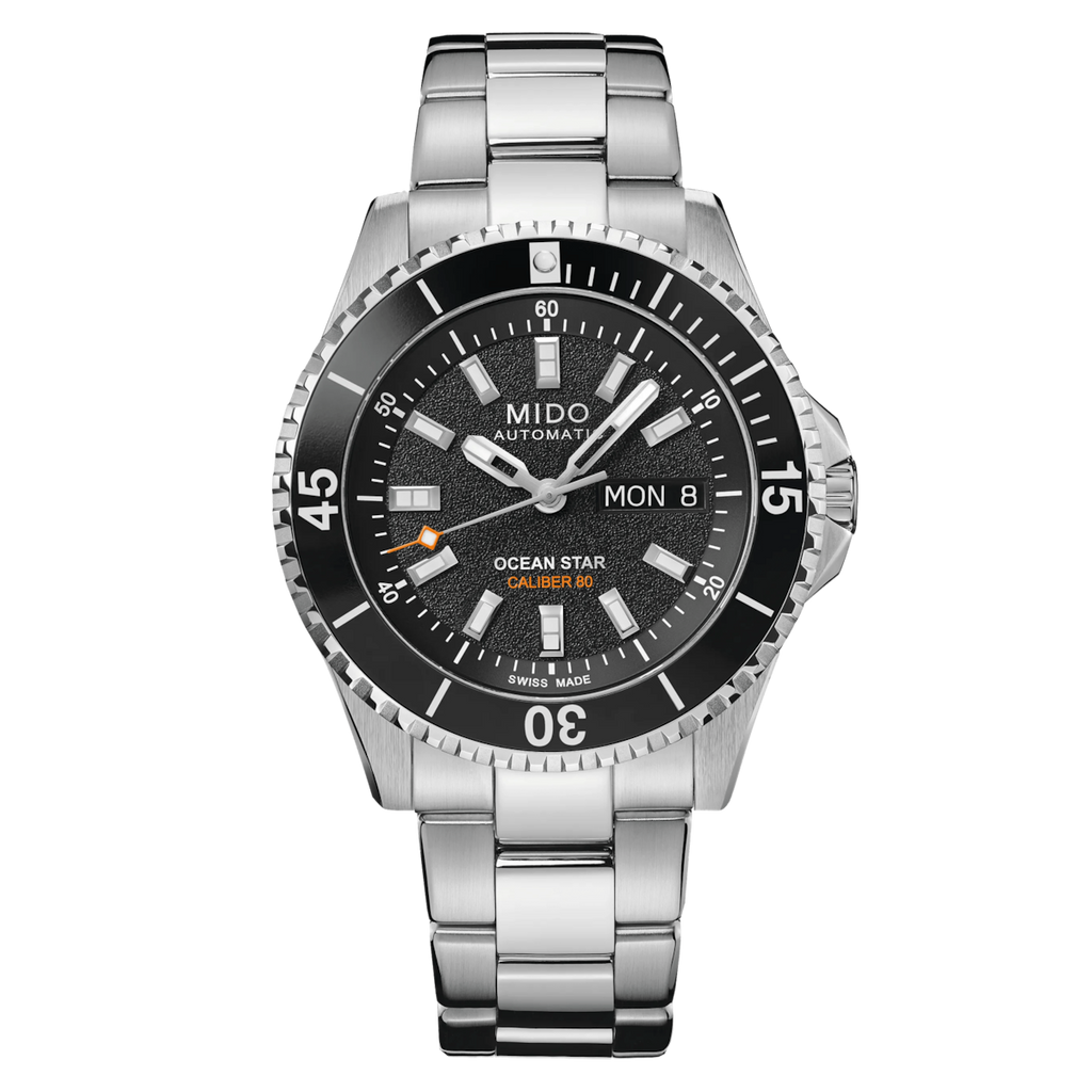 MIDO OCEAN STAR 41mm -Black on Bracelet