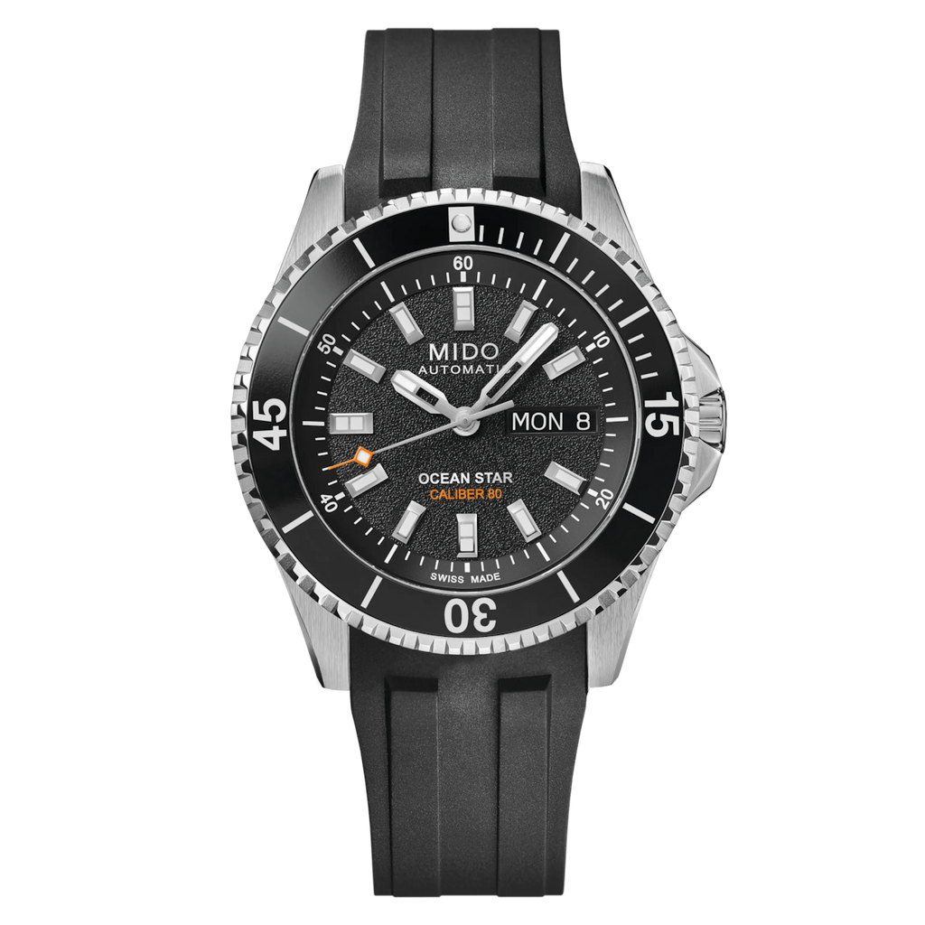 MIDO OCEAN STAR 41mm -Black on rubber