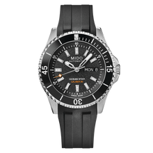 Load image into Gallery viewer, MIDO OCEAN STAR 41mm -Black on rubber