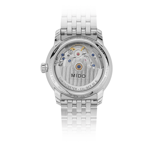 Mido Baroncelli Chronometer Silicon Lady on Bracelet -34mm