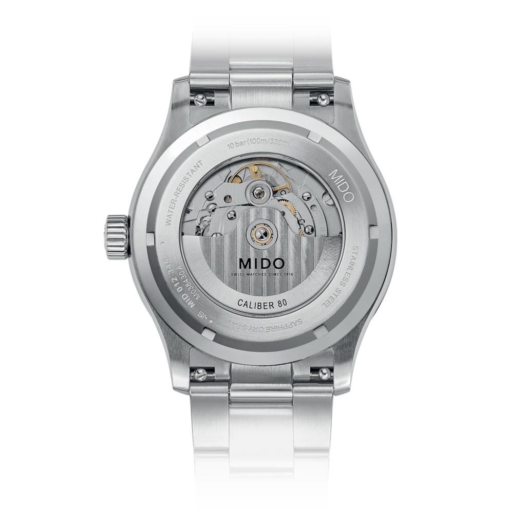 SPECIAL ORDER MIDO MULTIFORT M SILVER ON BRACELET