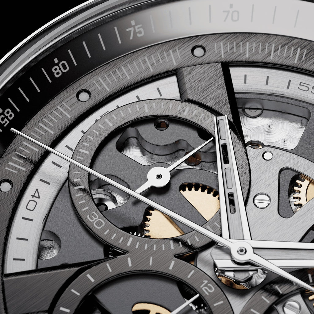 Mido Multifort Skeleton Chronograph on Bracelet