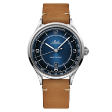 Load image into Gallery viewer, MIDO Multifort Patrimony Blue on Leather