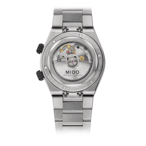 MIDO MULTIFORT 8 Two Crowns Black Dial on Bracelet