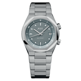 MIDO MULTIFORT 8 Two Crowns Grey Dial on Bracelet