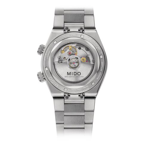 MIDO MULTIFORT 8 Two Crowns Grey Dial on Bracelet