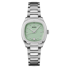 Load image into Gallery viewer, MIDO MULTIFORT TV 28mm QUARTZ GREEN ON BRACELET