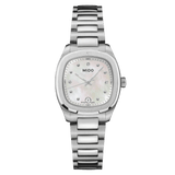 MIDO MULTIFORT TV 28mm QUARTZ WHITE MOP ON BRACELET