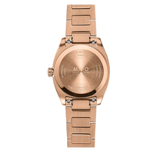 Load image into Gallery viewer, MIDO MULTIFORT TV 28mm RG PVD QUARTZ WHITE ROMAN ON BRACELET