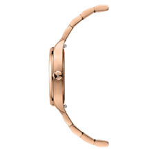 Load image into Gallery viewer, MIDO MULTIFORT TV 28mm RG PVD QUARTZ WHITE ROMAN ON BRACELET