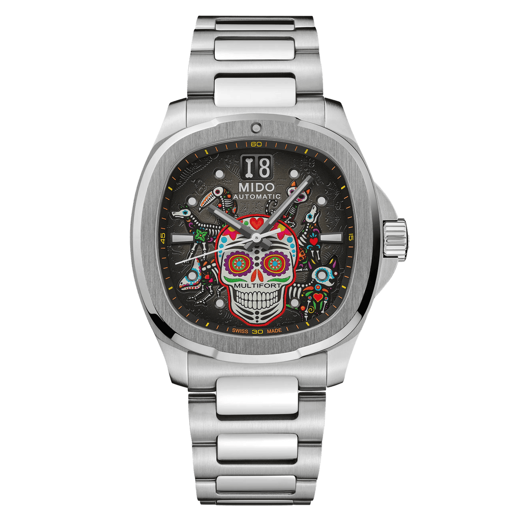 Mido Multifort TV Big Date Alebrijes - Special edition (2 Extra Straps)