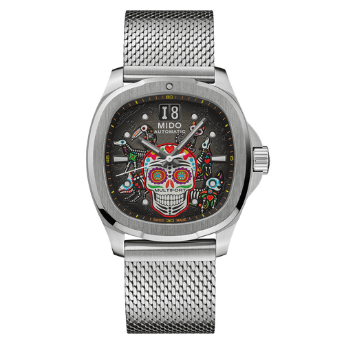 Mido Multifort TV Big Date Alebrijes - Special edition (2 Extra Straps)
