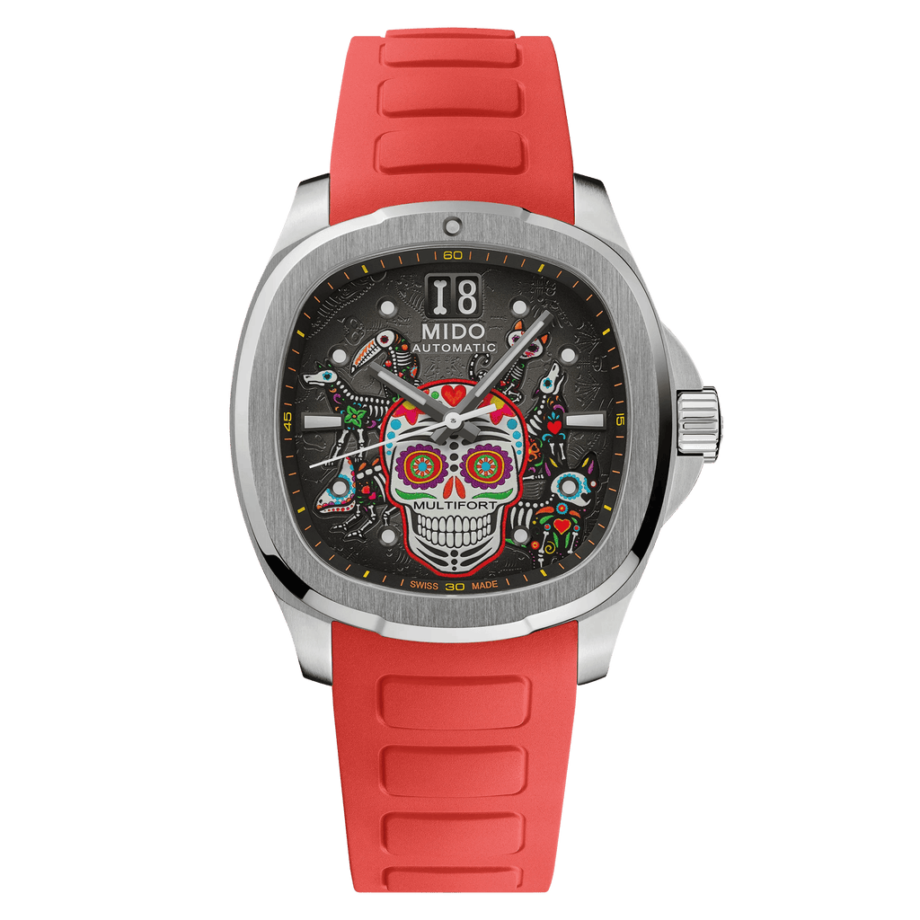 Mido Multifort TV Big Date Alebrijes - Special edition (2 Extra Straps)