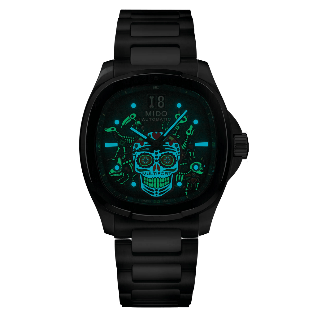 Mido Multifort TV Big Date Alebrijes - Special edition (2 Extra Straps)