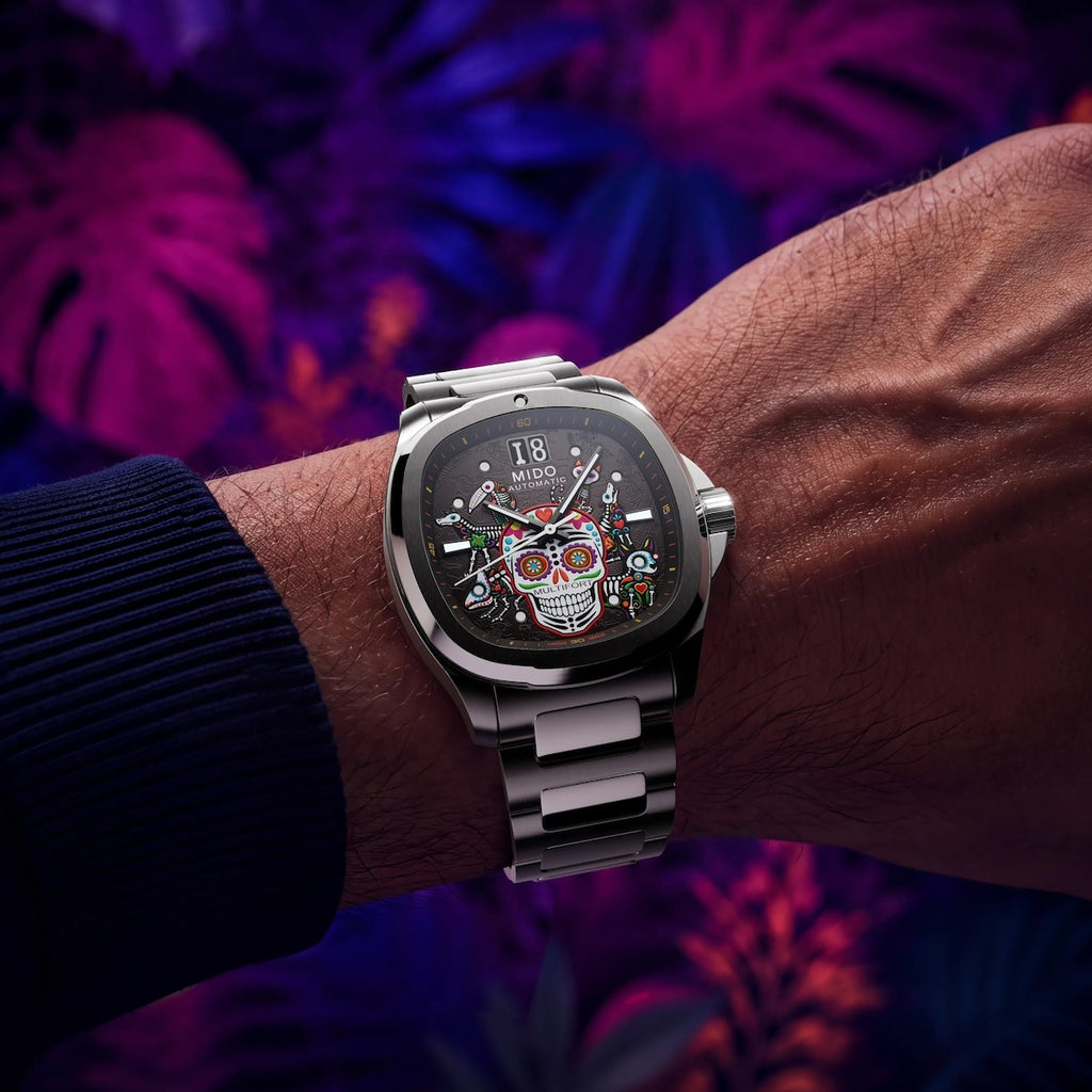 Mido Multifort TV Big Date Alebrijes - Special edition (2 Extra Straps)