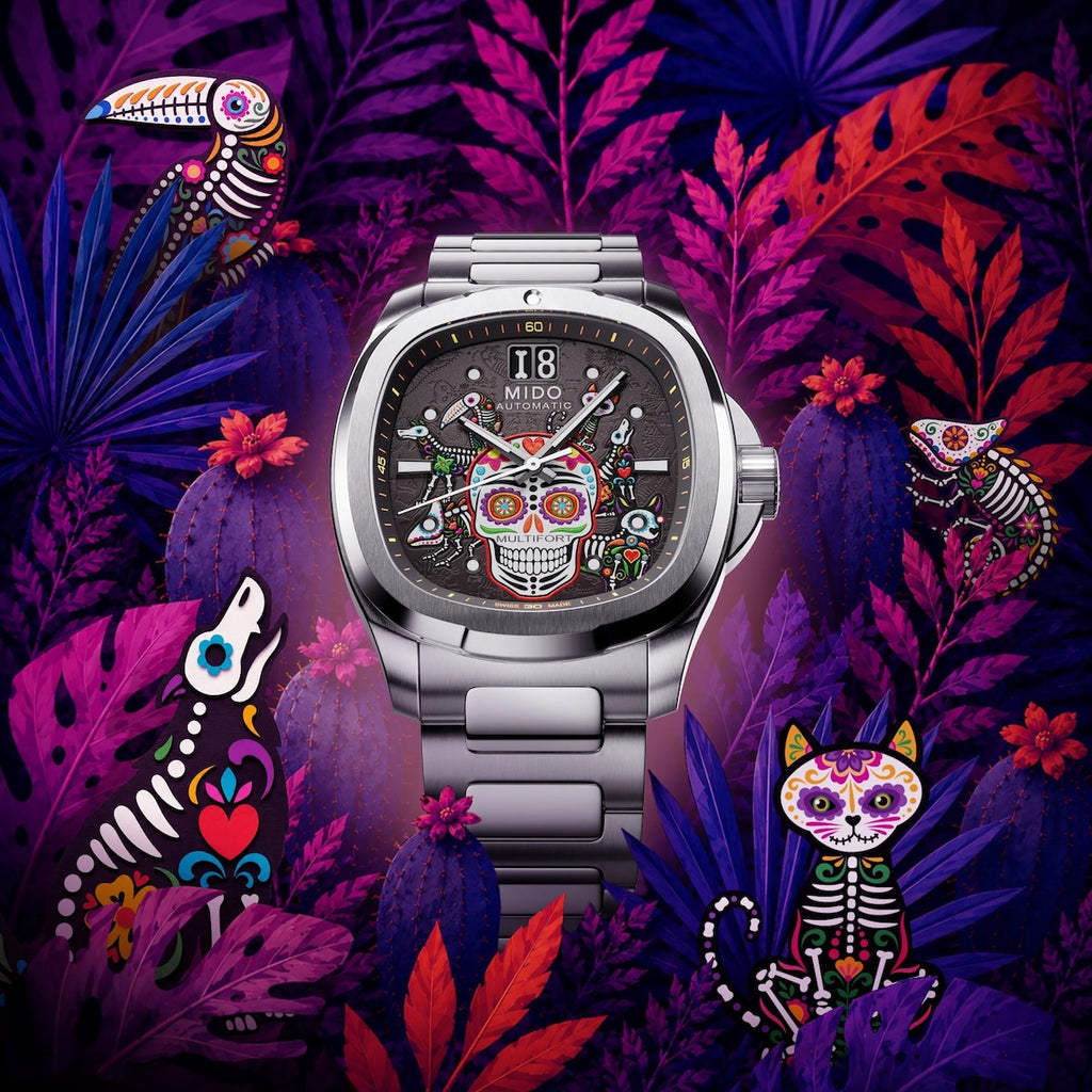 Mido Multifort TV Big Date Alebrijes - Special edition (2 Extra Straps)