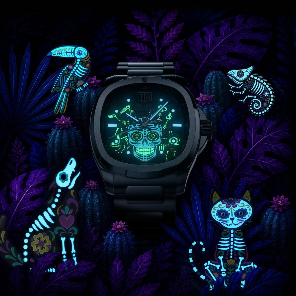 Mido Multifort TV Big Date Alebrijes - Special edition (2 Extra Straps)