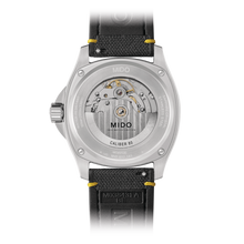Load image into Gallery viewer, MIDO MULTIFORT TV BIG DATE STEEL GREY GRADIENT FABRIC STRAP