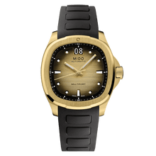 Load image into Gallery viewer, MIDO MULTIFORT TV BIG DATE YG PVD BRACELET WITH 1 EXTRA BLACK RUBBER STRAP -SPECIAL EDITION