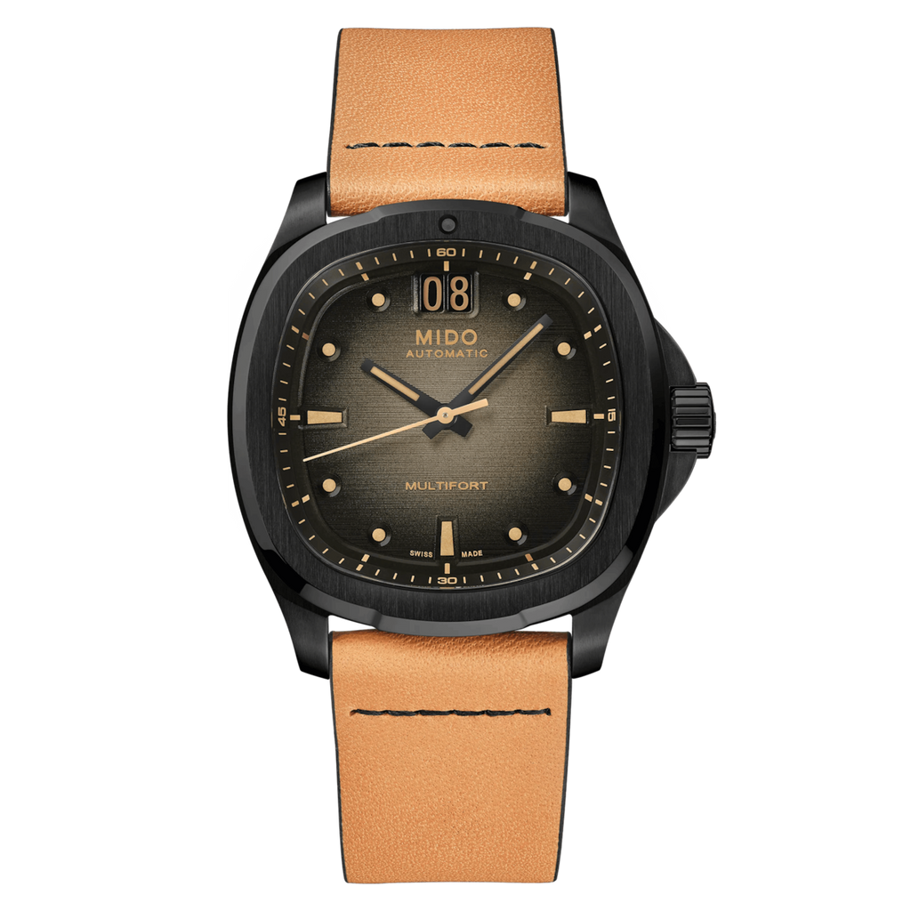 MIDO MULTIFORT TV BIG DATE PVD GREY GRADIENT SPECIAL EDITION (1 Extra Strap)