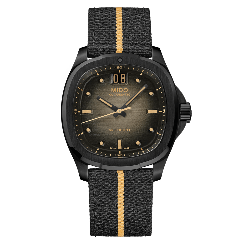 MIDO MULTIFORT TV BIG DATE PVD GREY GRADIENT SPECIAL EDITION (1 Extra Strap)