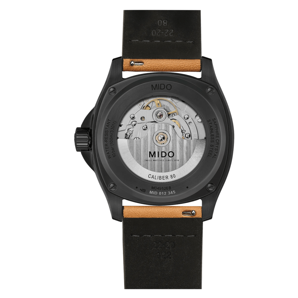 MIDO MULTIFORT TV BIG DATE PVD GREY GRADIENT SPECIAL EDITION (1 Extra Strap)