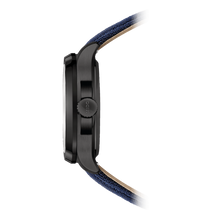 Load image into Gallery viewer, MIDO MULTIFORT TV BIG DATE PVD BLUE GRADIENT FABRIC STRAP