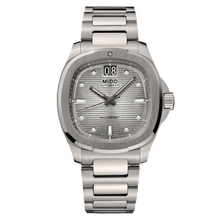 Load image into Gallery viewer, MIDO MULTIFORT TV BIG DATE TITANIUM GREY DIAL ON BRACELET