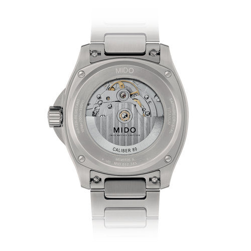 MIDO MULTIFORT TV BIG DATE TITANIUM GREY DIAL ON BRACELET