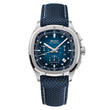Load image into Gallery viewer, MIDO MULTIFORT TV CHRONOGRAPH BLUE -SPECIAL EDITION WITH 1 EXTRA STRAP